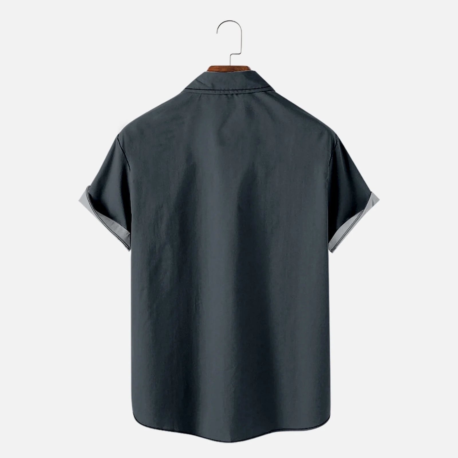 Oversized T Shirts for Men Men'S Summer Trendy Hawaiian Style Short Sleeve Casual Shirts Mens Shirts T Shirts for Men Fashion Mens Shirts Navy,L