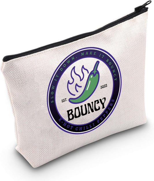 Korean Music Inspired Makeup Bag Trendy Music Lover Gift Korean Boy Band Gift (Boun Bag)