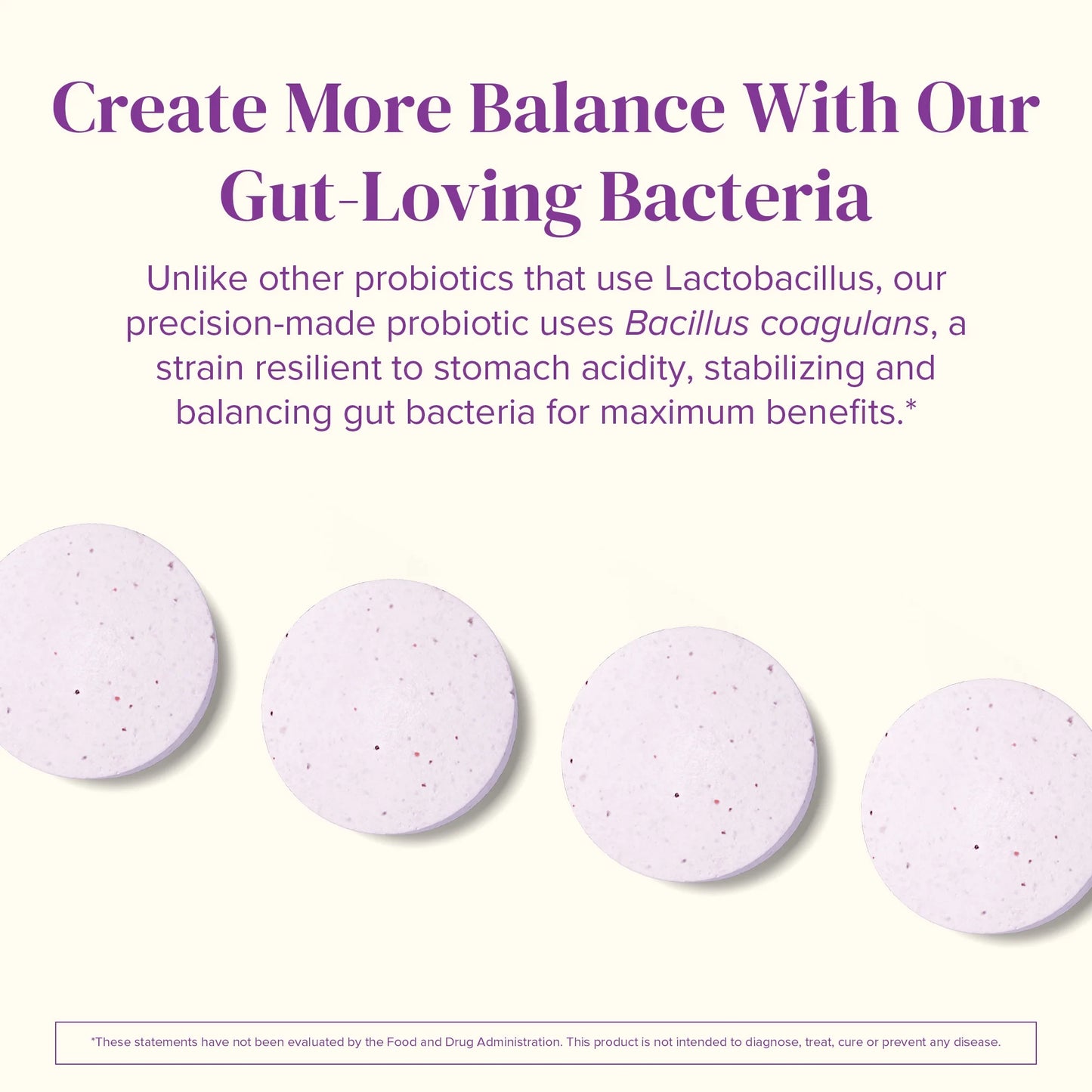 Bariatric Probiotics for Digestive Health Support, 60 Fast-Dissolving Tablets, Post Weight Loss Surgery Patients, Cherry Flavored Dietary Supplements