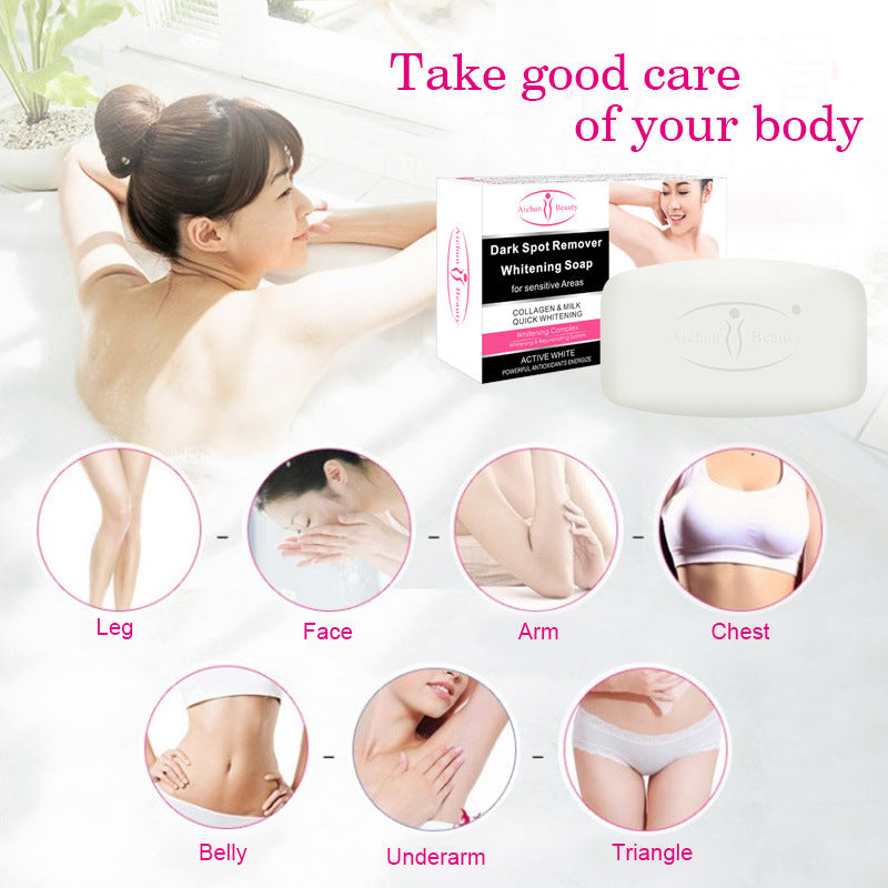 Milk Whitening Handmade Soap Cosmetics