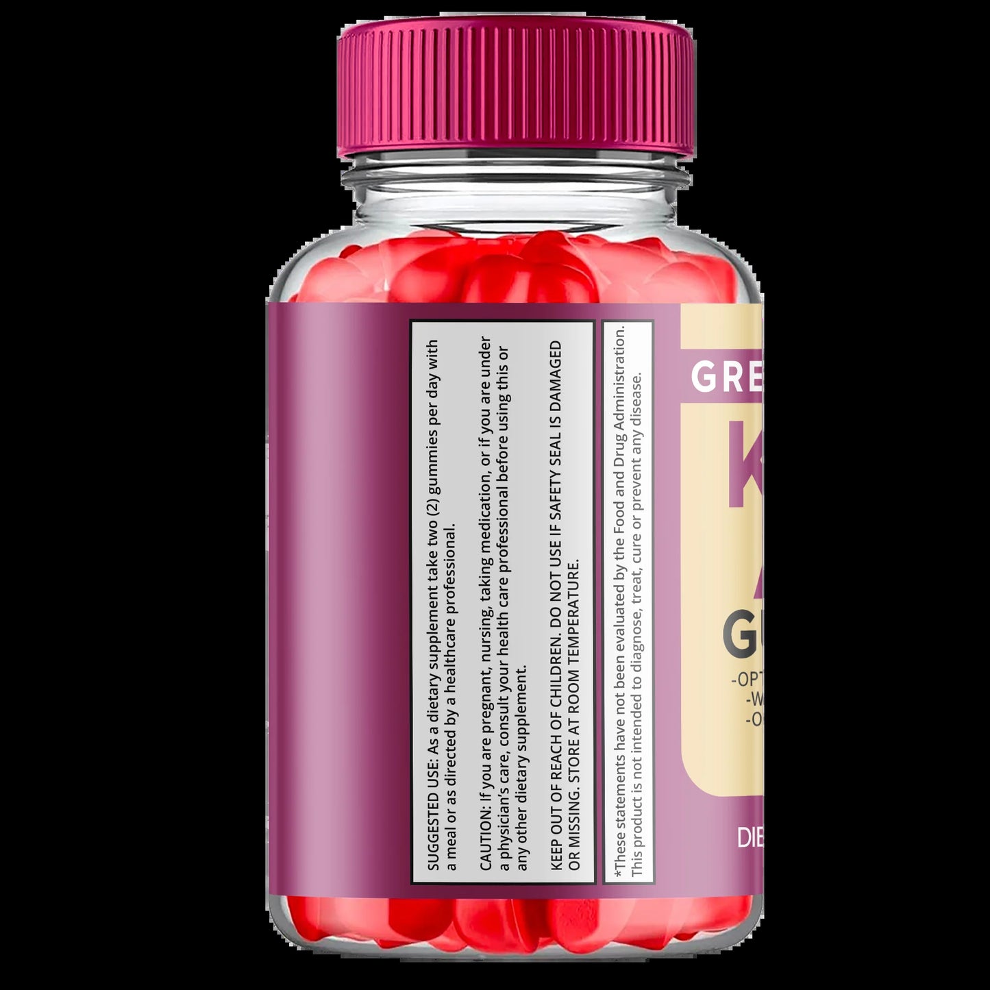 (5 Pack) Great Results Keto ACV Gummies - Energy & Focus Boosting Dietary Supplements for Weight Management & Metabolism - Fat Burn - 300 Gummies