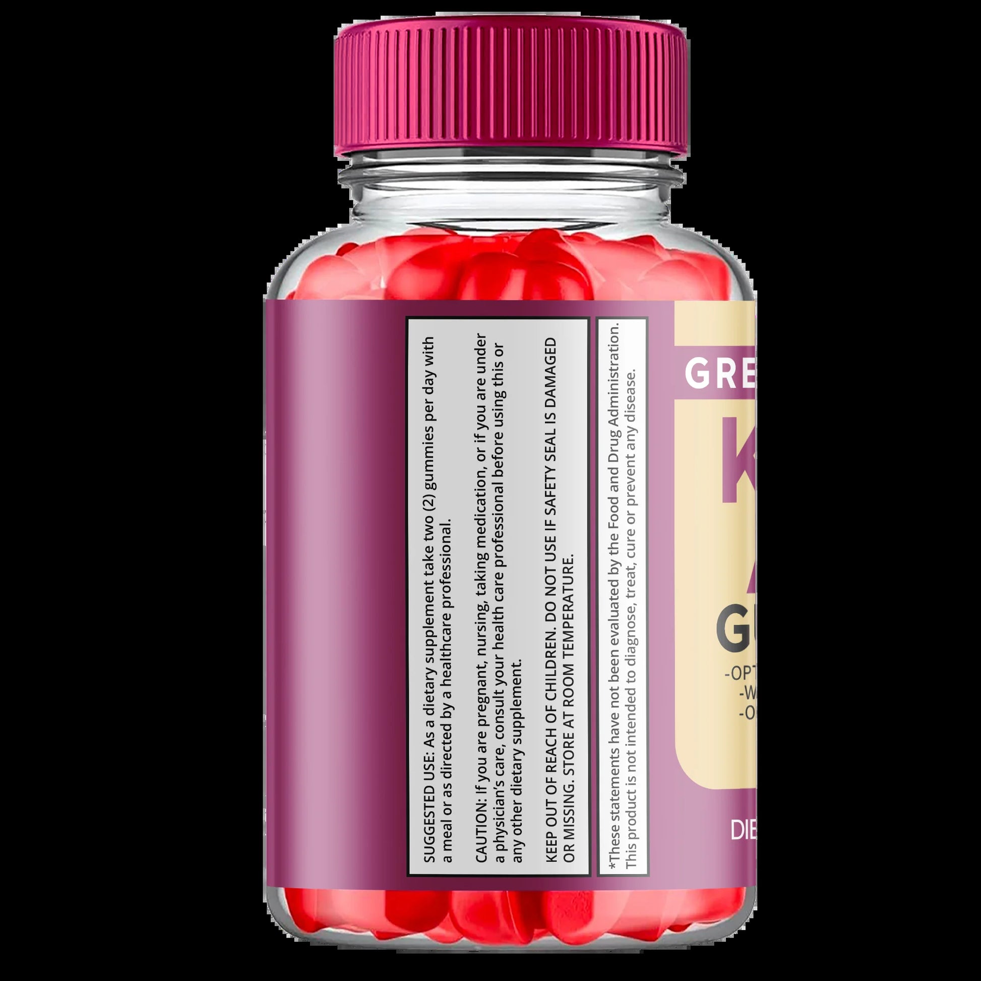 (5 Pack) Great Results Keto ACV Gummies - Energy & Focus Boosting Dietary Supplements for Weight Management & Metabolism - Fat Burn - 300 Gummies