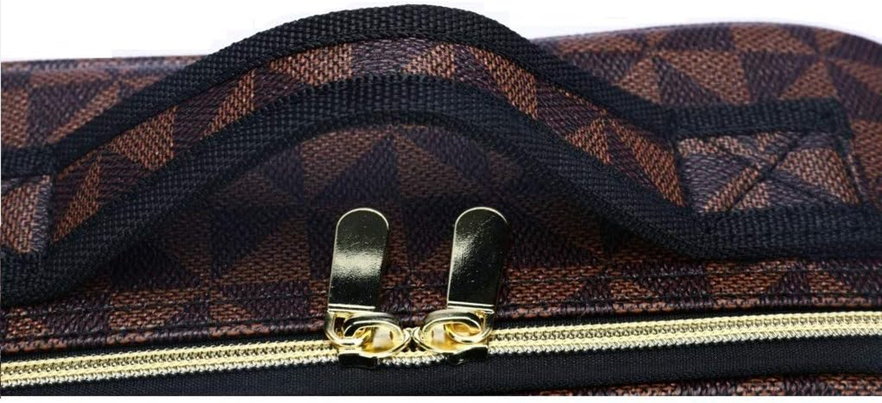 Travel Makeup Train MAKE up Case Makeup Cosmetic Case Organizer Portable Artist Storage Bag with Adjustable Dividers for Cosmetics Makeup Brushes Toiletry Jewelry Digital Accessories