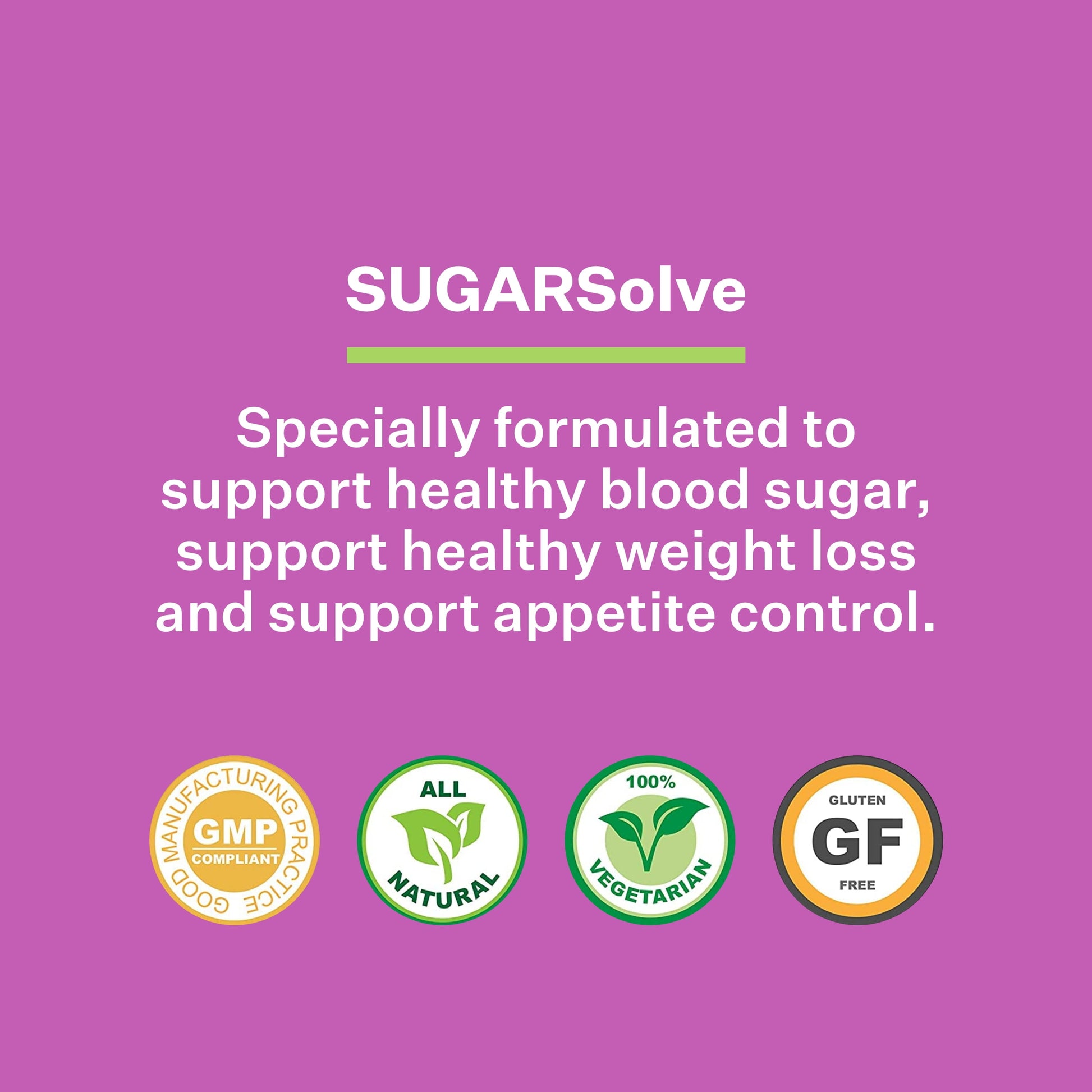 Sugar Solve 24/7 Dietary Supplements, 120 Count with Banaba Leaf Extract