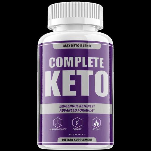 (1 Pack) Complete Keto - Keto Complete Diet Pills Capsules Supplement, Complete Ketogenic Diet for Beginners, Ketones Slim Pills for Energy, Focus - Ketones for Men Women - 60 Capsules