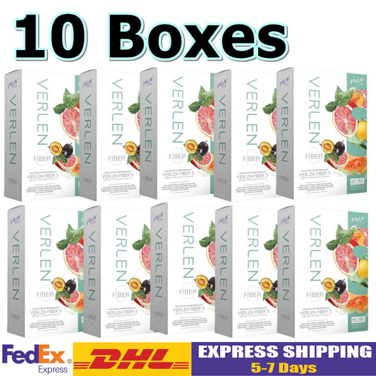 10X Verlen Fiber Premium Detox Dietary Supplements Reduce Belly Weight Loss