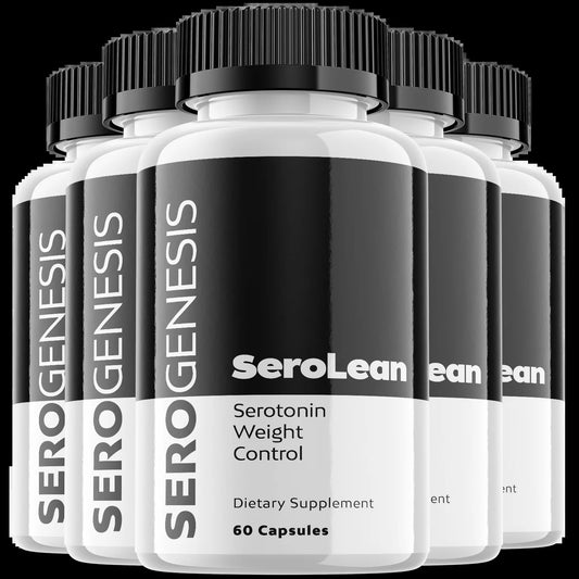 (5 Pack) Serogenesis - Serolean - Keto Weight Loss Formula - Energy & Focus Boosting Dietary Supplements for Weight Management & Metabolism - Advanced Fat Burn Raspberry Ketones Pills - 300 Capsules