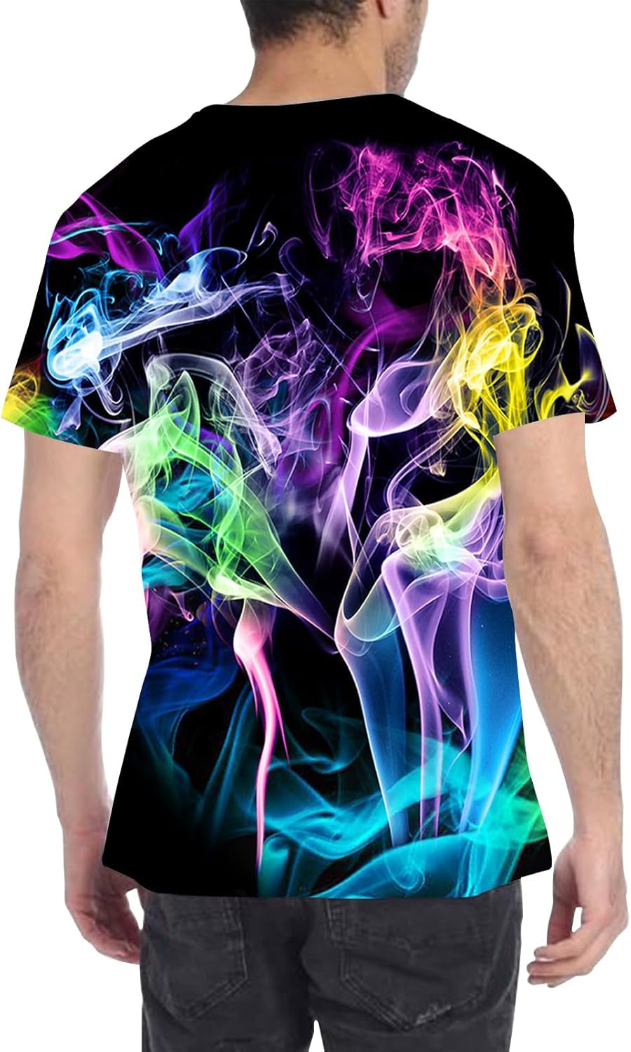 Unisex Stylish 3D Printed Shirts Short Sleeve Graphic T-Shirts Tops Tees for Men and Women
