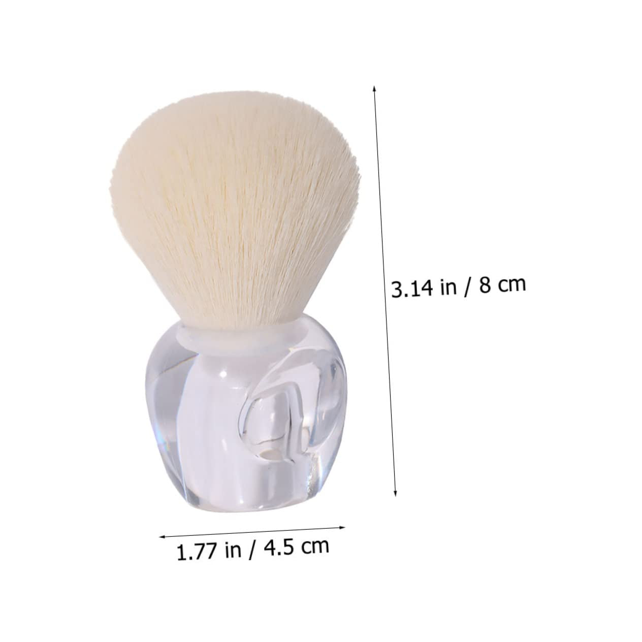 Loose Powder Brush for Women Fluffy Synthetic Hair Blush Brush for Blending Setting Makeup for Daily Use Travel Great for Valentine Day Mother Day