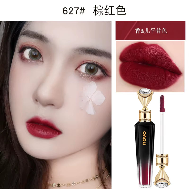 New Matte Lipstick Long Lastingkorean Cosmetics Lipsticks Nude Makeup Lip Cosmetics Velvet Red Waterproof Lipstick