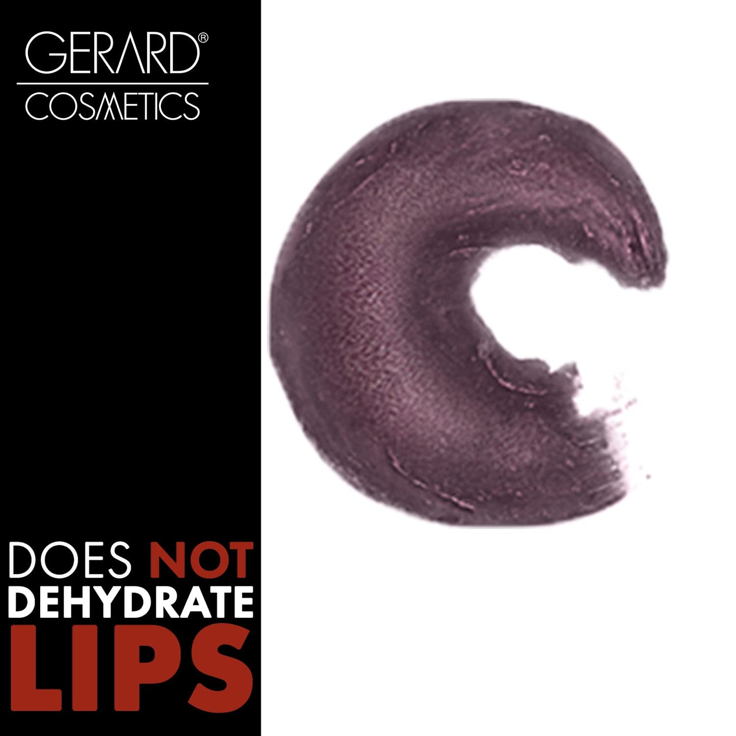Metal Matte Liquid Lipstick Underworld, Grey Purple Lipstick with Matte Metal Finish, Long Lasting Lipstick with Hydrating Ingredients, Super Pigmented Opaque Lip Color