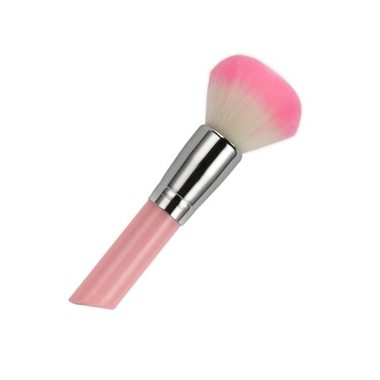 1Pc Portable Makeup Brush Multi-Function Blusher Brush Fluffy Nylon Fiber for Cheek Highlighter