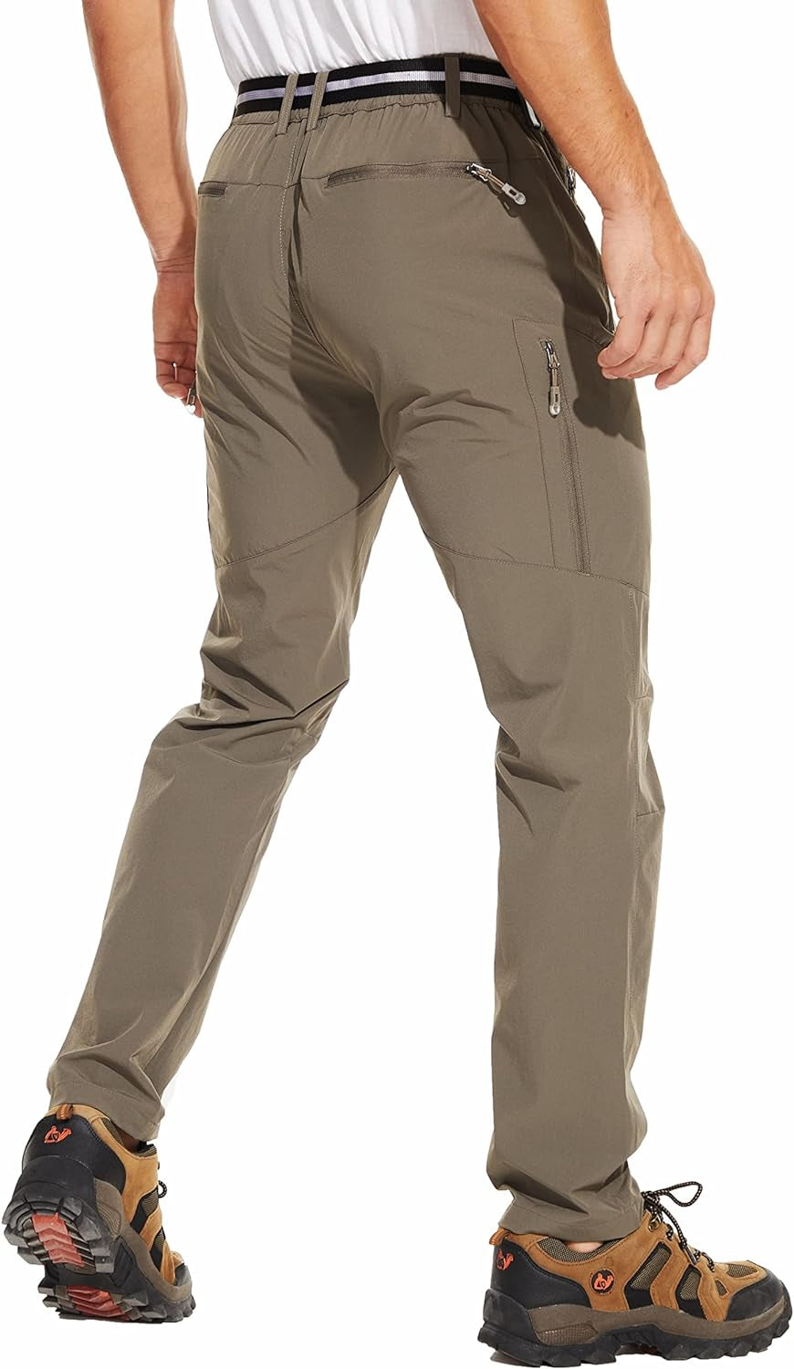 Hiking Pants Men Lightweight Mens Travel Pants Stretchy Work Pants for Men Quick Dry Fishing Pants Outdoor