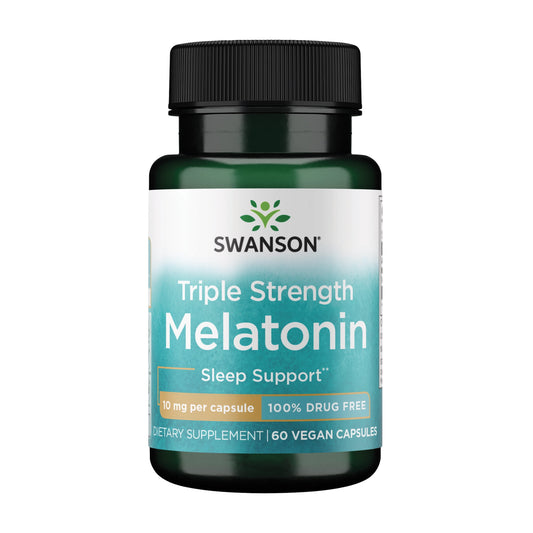 Dietary Supplements Triple Strength Melatonin 10 Mg Capsule 60Ct