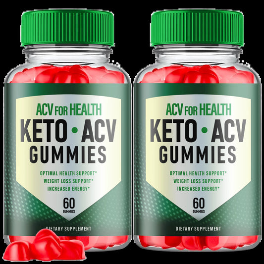 (2 Pack) ACV for Health Keto ACV Gummies - Energy & Focus Boosting Dietary Supplements for Weight Management & Metabolism - Fat Burn - 120 Gummies