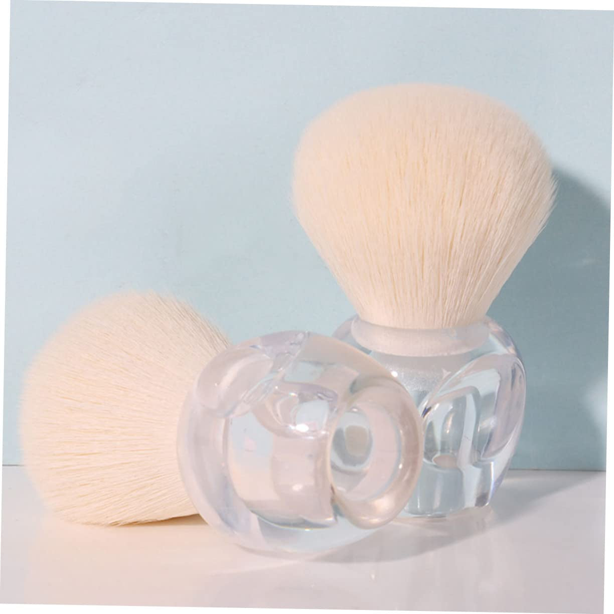 Loose Powder Brush for Women Fluffy Synthetic Hair Blush Brush for Blending Setting Makeup for Daily Use Travel Great for Valentine Day Mother Day
