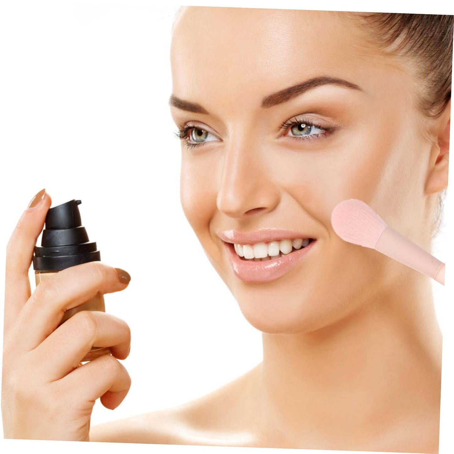 1Set Makeup Blush Brush Kit for Women Travel-Friendly Face Beauty Tools for Blending Powder and Blush Versatile Makeup Brushes for Personal And