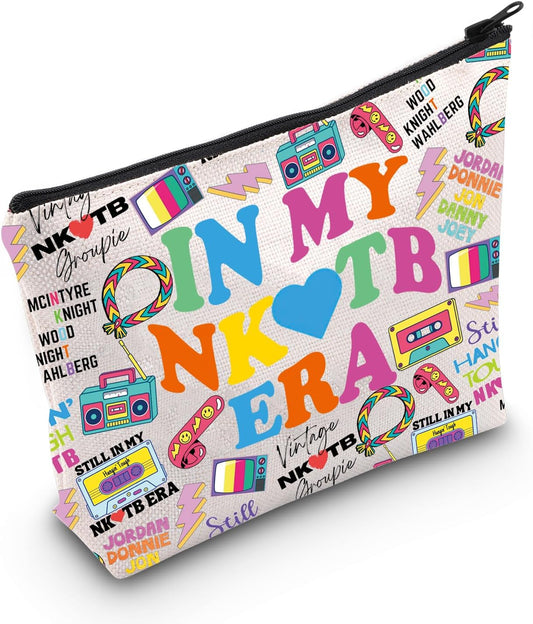 Pop Band Gift Music Lover Gift Music Band Themed Makeup Bag Classic Rock Concert Merch (Group Bag)
