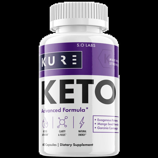 (1 Pack) Kure Keto Pills - Supplement for Weight Loss Appetite Control & Suppressants - 60 Capsules