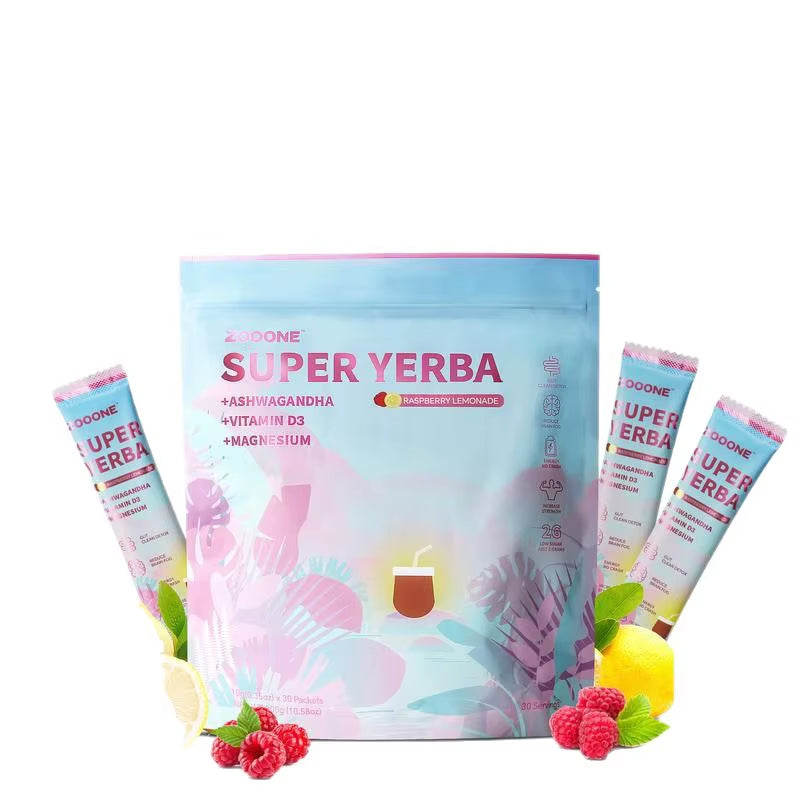 Super Yerba Mate Tea Magic Herbal Supplements for Energy Boost Dietary Fiber Super Yerba Mate Tea
