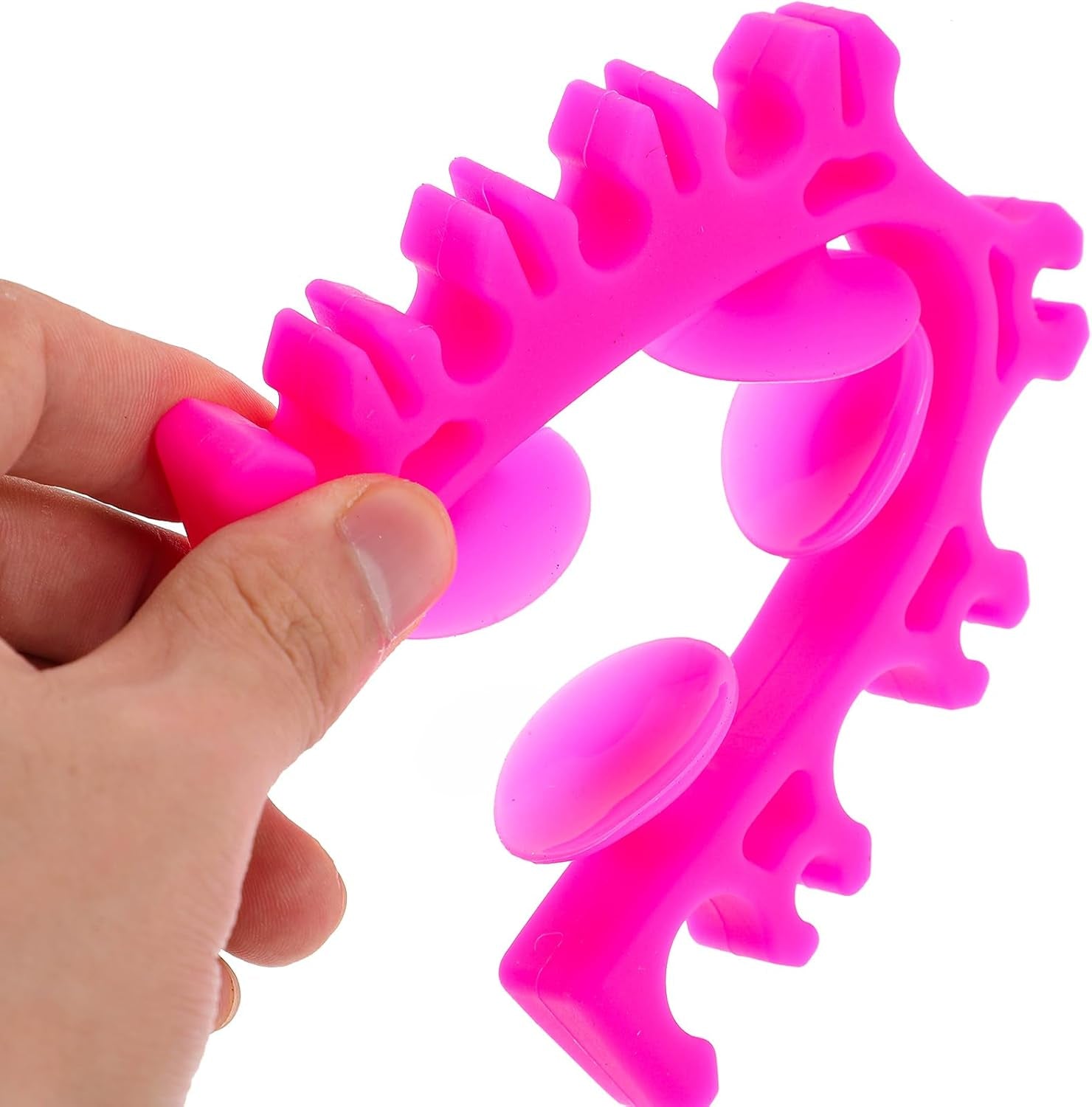 1Pcs Silicone Make up Brush Holder Cosmetic Brush Drying Rack Silicone Makeup Brush Storage Rack Bursh Display Stand with Suction Cup for Bursh and Pen