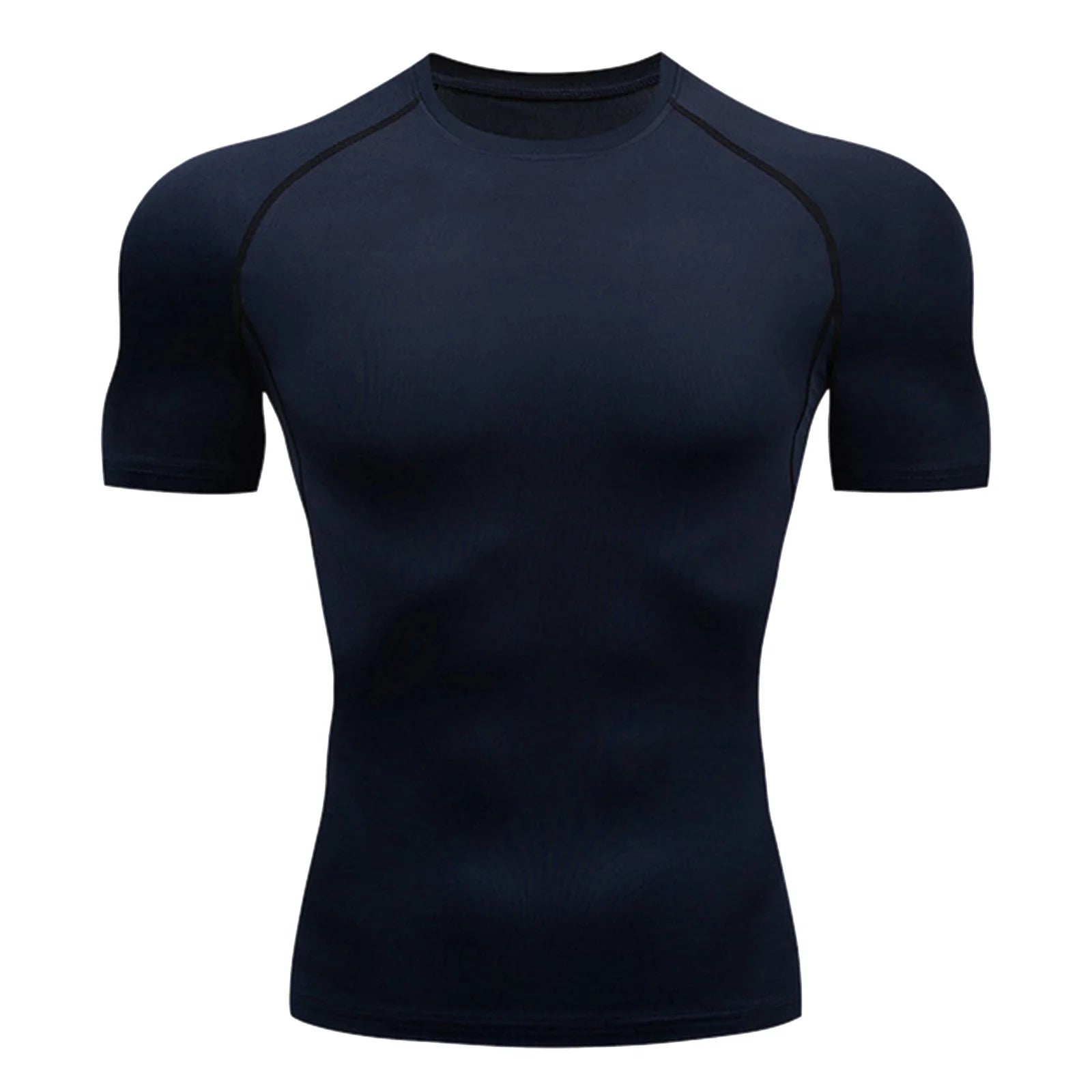 Athletic Workout Shirts for Men, Mens Summer Leisure Sports T Shirt Fashion Lapel 3D Gradient Short Sleeved round Neck T Shirt Men Compression Shirt Men, Mens Shirts Blue XXXL