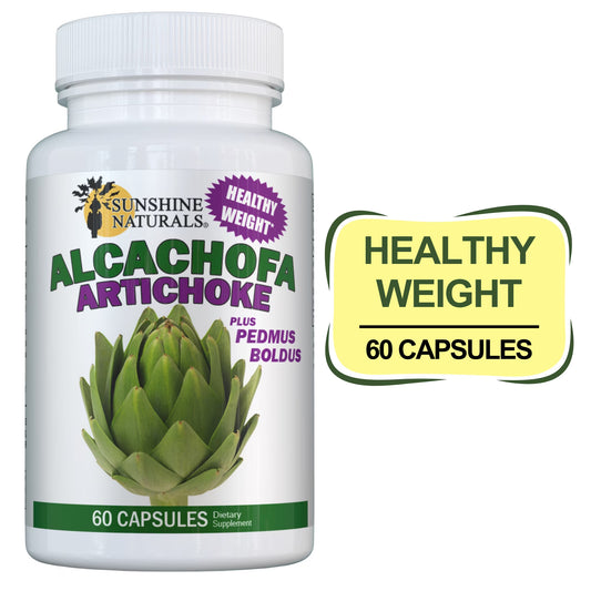 Artichoke Alcachofa plus Boldus Dietary Supplements - 60 Capsules