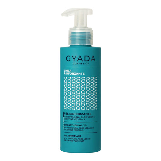 GYADA Strengthening and Repairing Hair Gel with Spirulina - Defines Curly Hair & Straight Hair - Prevents Breakage and Dehydration - Vegan & Green Formula - Cruelty Free - 5.07 Fl Oz