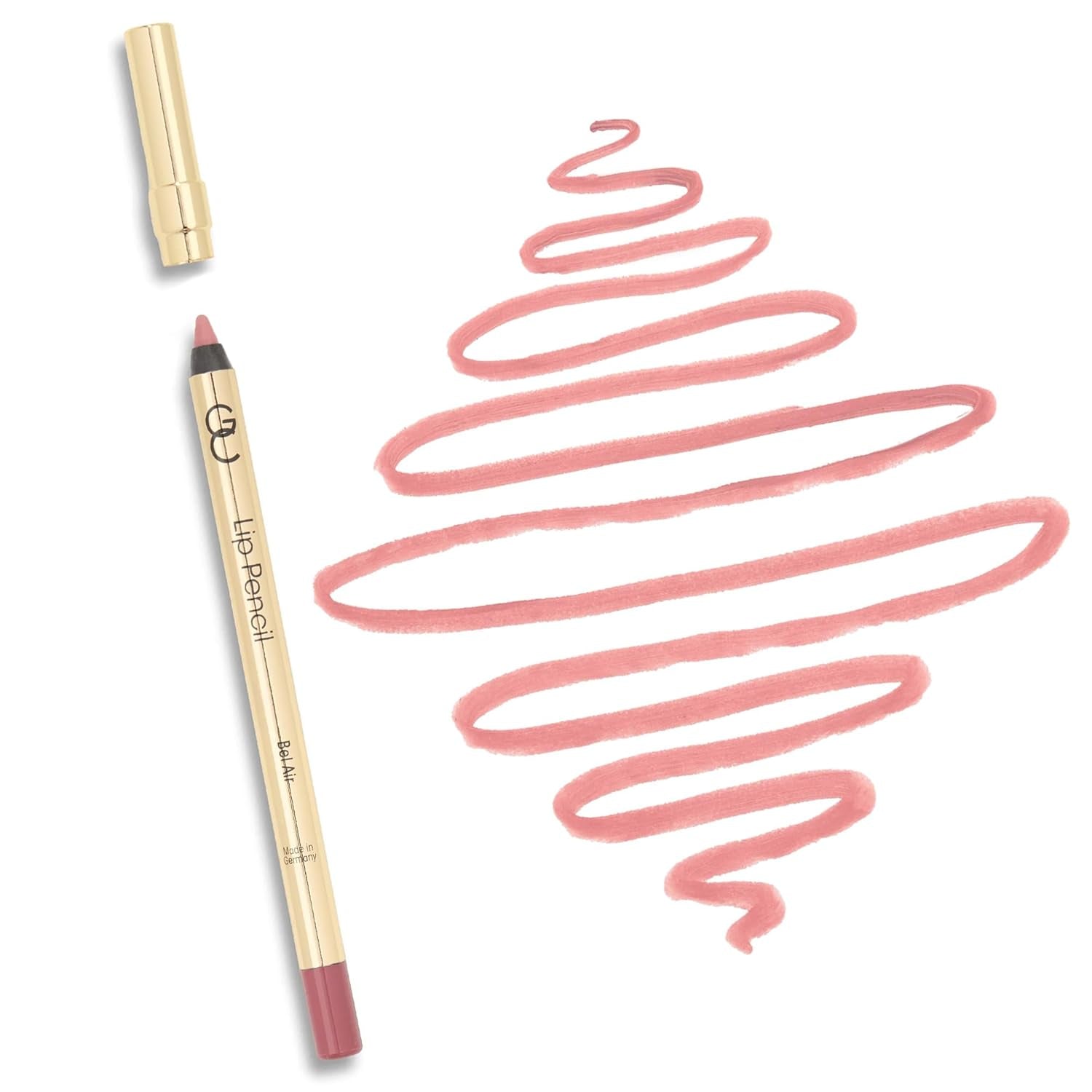 Lip Pencil (Bel Air), Ultra Pigmented Matte Pink Lip Liner, Long Lasting, Hydrating Creamy Formula, Cruelty Free