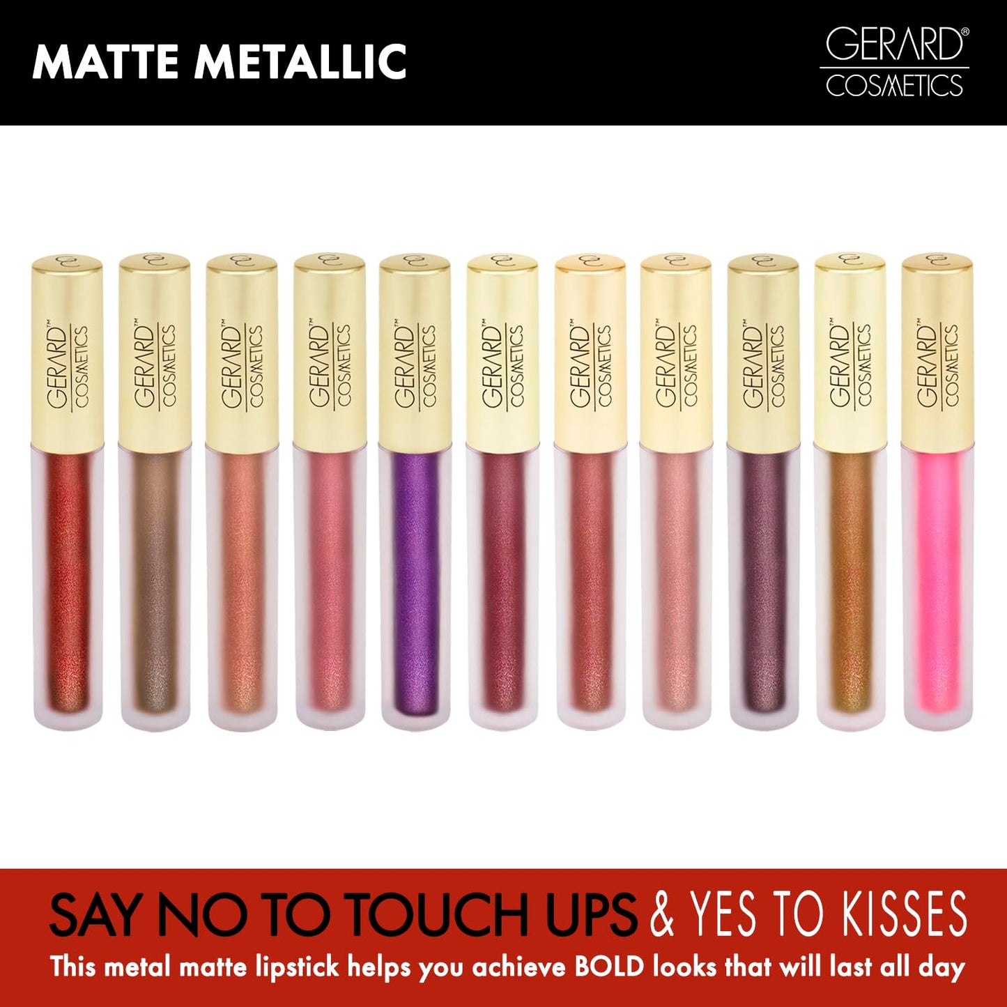 Metal Matte Liquid Lipstick Underworld, Grey Purple Lipstick with Matte Metal Finish, Long Lasting Lipstick with Hydrating Ingredients, Super Pigmented Opaque Lip Color