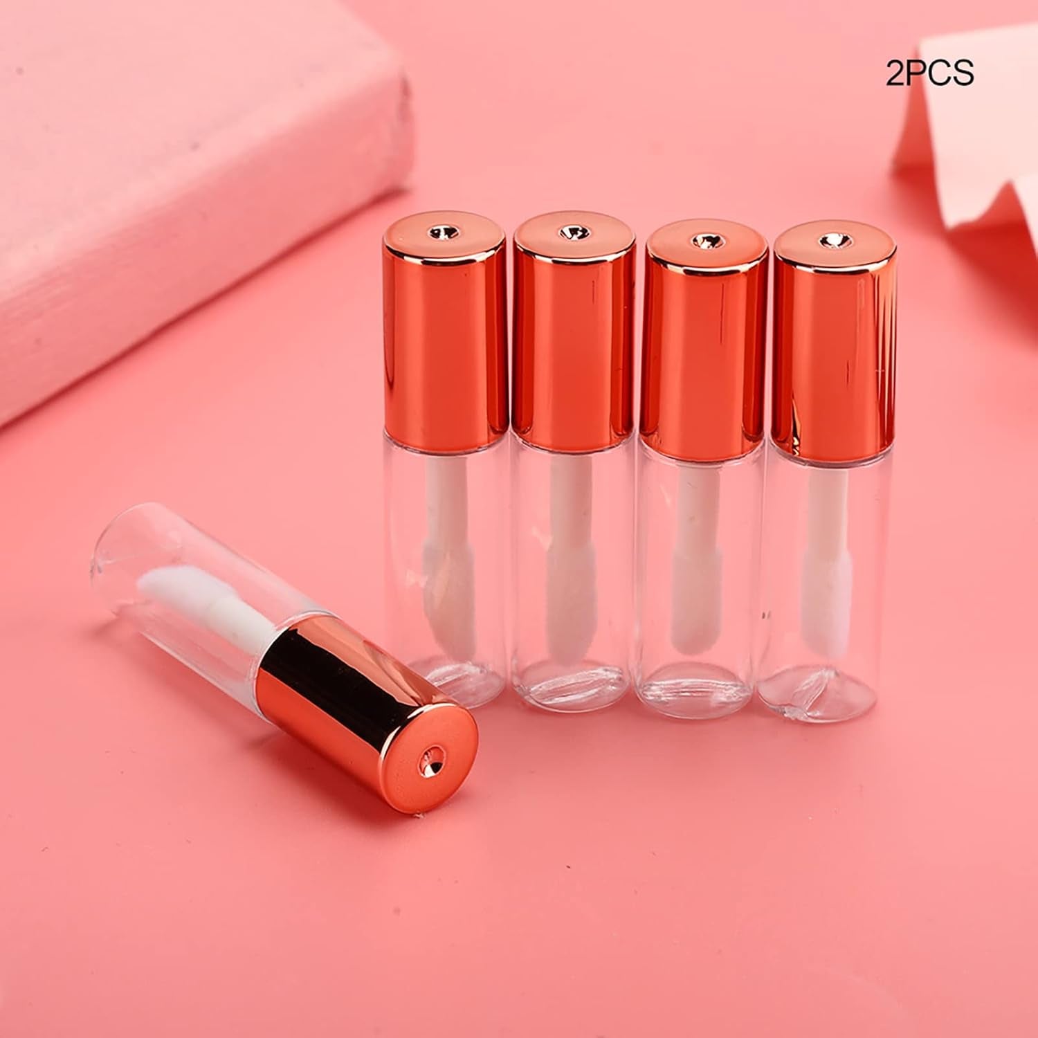 10Pcs Empty Lip Gloss Tubes Containers , Lip Gloss Tubes , Empty Lip Gloss Tubes , Clear Mini Refillable Lip Balm Bottles and Transfer Pipettes for Lip Samples Travel Split Charging Personally Constructed Makeup