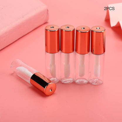 10Pcs Empty Lip Gloss Tubes Containers , Lip Gloss Tubes , Empty Lip Gloss Tubes , Clear Mini Refillable Lip Balm Bottles and Transfer Pipettes for Lip Samples Travel Split Charging Personally Constructed Makeup