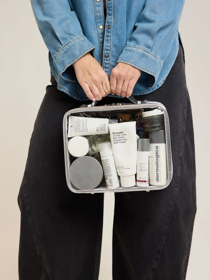Large Clear Cosmetics Case