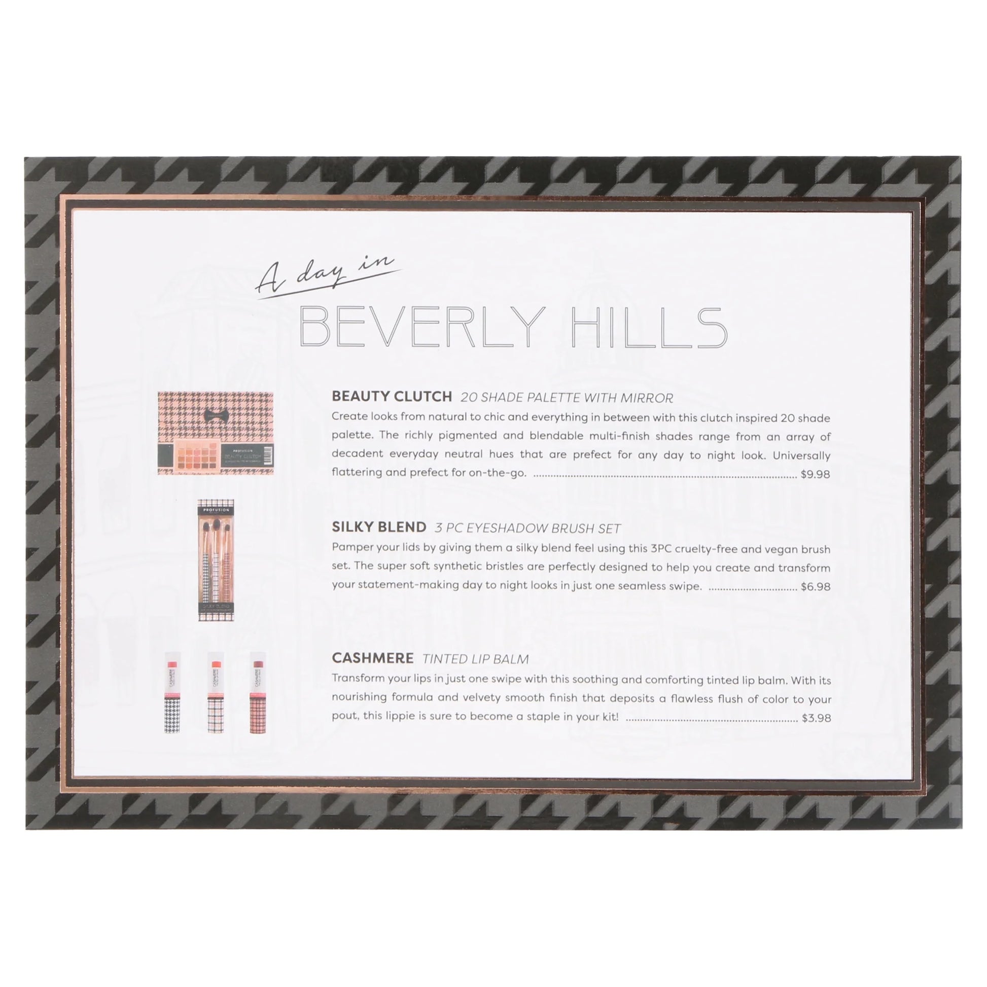 Cosmetics Beverly Hills 5Pc Set