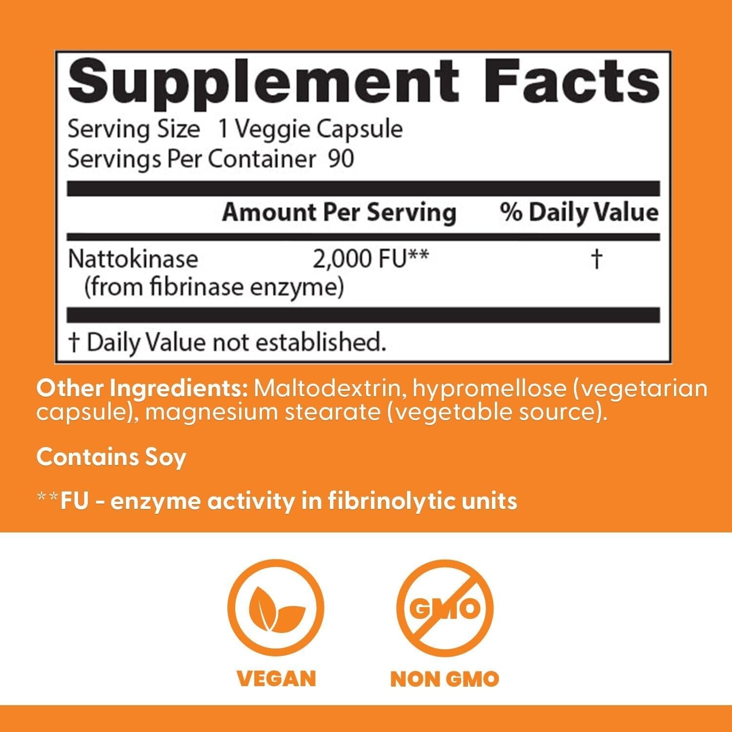 Doctor'S Best Nattokinase, 2,000 Fus, Veggie Caps, Dietary Supplements