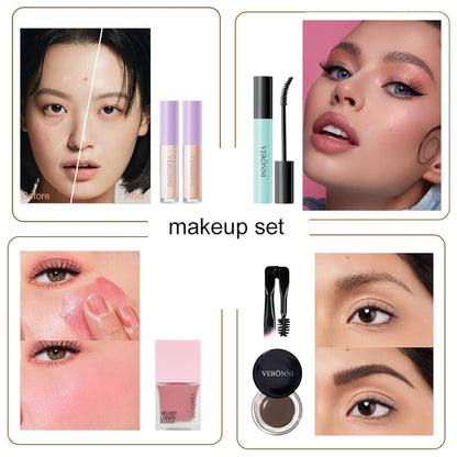 Makeup Set,All in One Makeup Kit for Women Full Kit,Multipurpose Women'S Makeup Sets,Beginners and Professionals Alike,Easy to Carry (Kit 011 (22Pcs))