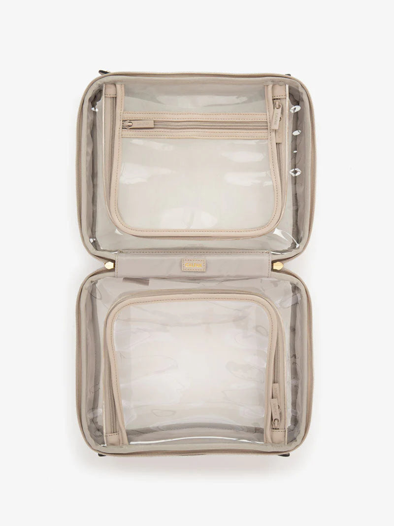 Large Clear Cosmetics Case