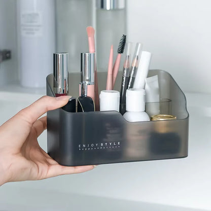 Multi-Functional Skin Care Products Remote Control Cosmetics Jewelry Storage Box Make up Cosmetics Organizer Storage Box