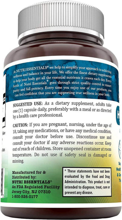 Hyaluronic Acid Dietary Supplement - 100 Mg 120 Capsules (Non-Gmo) - the Best Supplements for Joint Health, Skin Care & More*