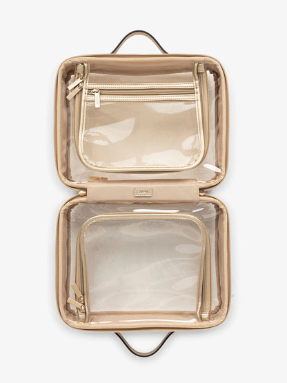 Large Clear Cosmetics Case