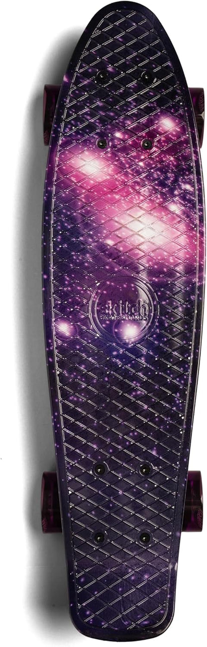 Skateboards for Kids, Teens and Adults | Premium Skateboard Gift Set for Beginners and Pros Complete with Mini Cruiser Board + Skateboard Backpack + Video Course + Speed Control + Skate Tool