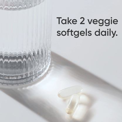 ® Highest Levels of Vegan Omega 3 DHA & EPA Softgel Fatty Acids (Carrageenan Free)