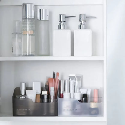 Multi-Functional Skin Care Products Remote Control Cosmetics Jewelry Storage Box Make up Cosmetics Organizer Storage Box