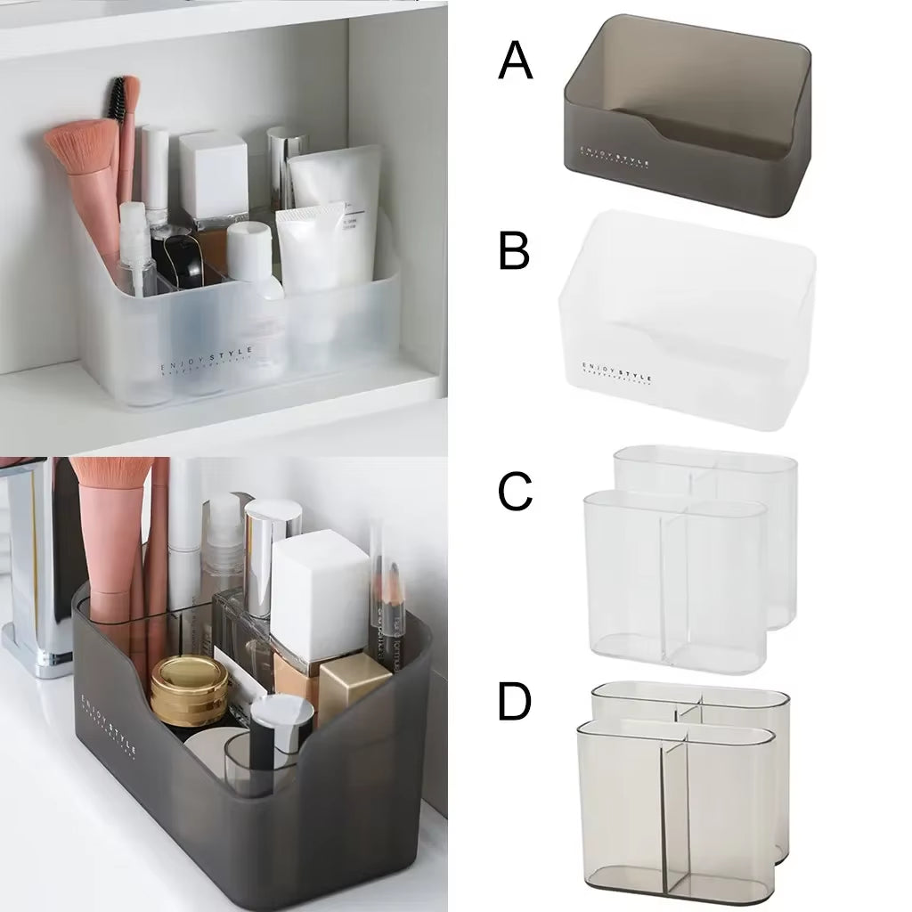 Multi-Functional Skin Care Products Remote Control Cosmetics Jewelry Storage Box Make up Cosmetics Organizer Storage Box