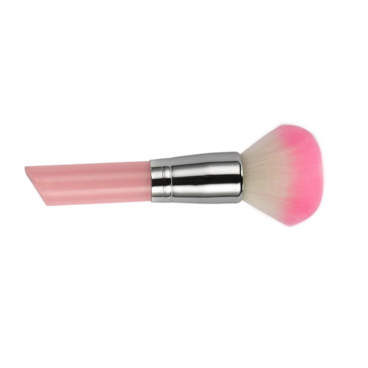 1Pc Portable Makeup Brush Multi-Function Blusher Brush Fluffy Nylon Fiber for Cheek Highlighter