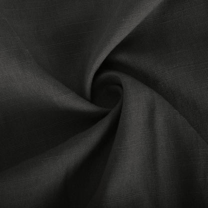 Cotton Linen Pants for Men Pleated Front Trouser Straight Leg Suit Trousers Solid Color Office Trouser Lightweight Linen Pant