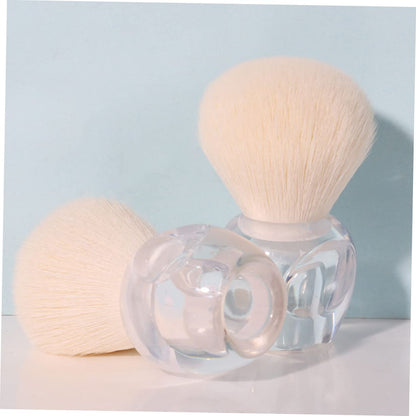 Loose Powder Brush for Women Fluffy Synthetic Hair Blush Brush for Blending Setting Makeup for Daily Use Travel Great for Valentine Day Mother Day
