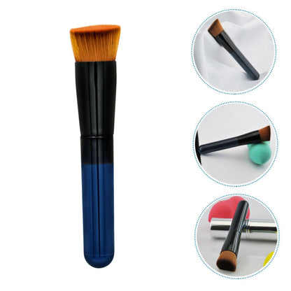 Fluffy Beauty Brush Face Brush Inspired Foundation Makeup Sponge Angled Flat Head