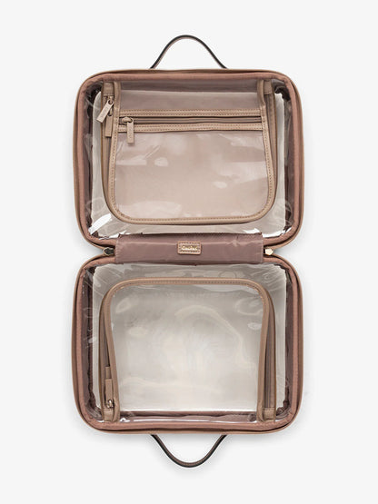 Large Clear Cosmetics Case