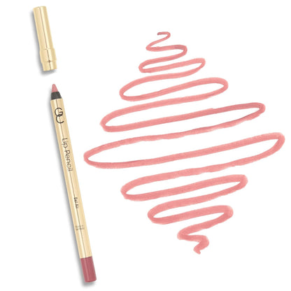 Lip Pencil (Bel Air), Ultra Pigmented Matte Pink Lip Liner, Long Lasting, Hydrating Creamy Formula, Cruelty Free